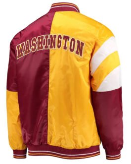 Color Block Washington Commanders Jacket