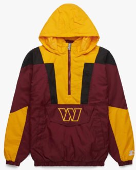 Washington Commanders Pullover Jacket