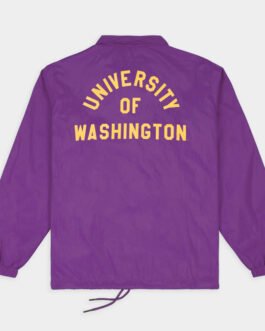 Washington Huskies 1979 Logo Coaches Jacket