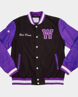 Washington Huskies Bow Down Two-Tone Bomber Jacket