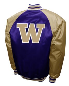 Washington Huskies The Game Purple Satin Jacket