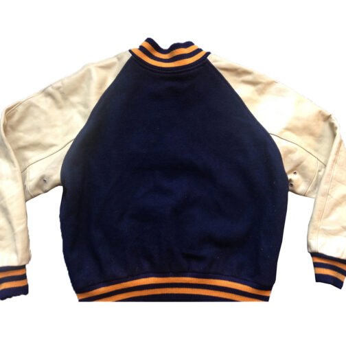 Washington Huskies Navy and White Varsity Jacket - Image 2