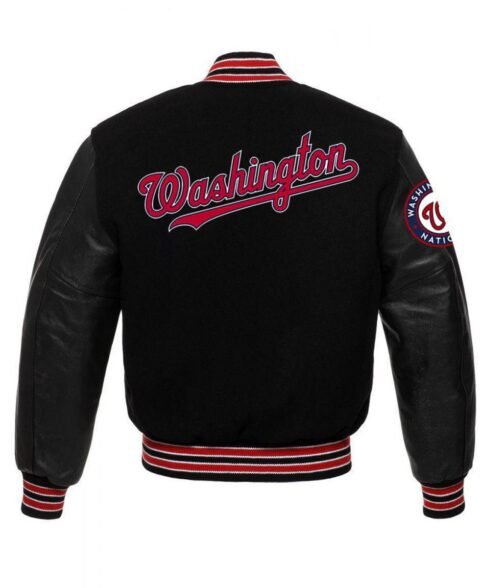 Washington Nationals MLB Varsity Jacket - Image 2