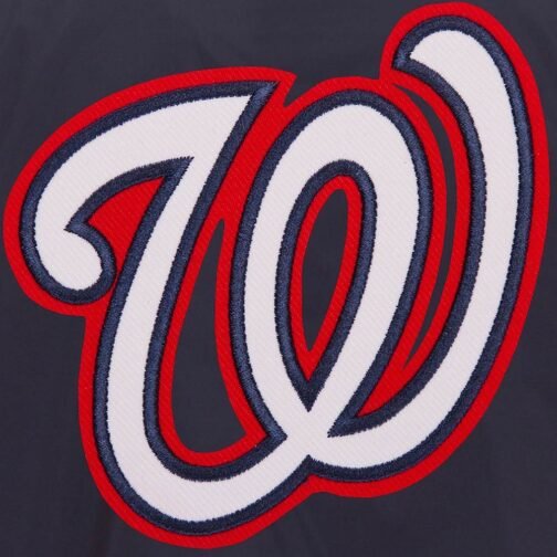 Washington Nationals Bomber Nylon Jacket - Image 6