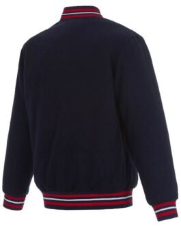 Washington Nationals Letterman Wool Navy Jacket