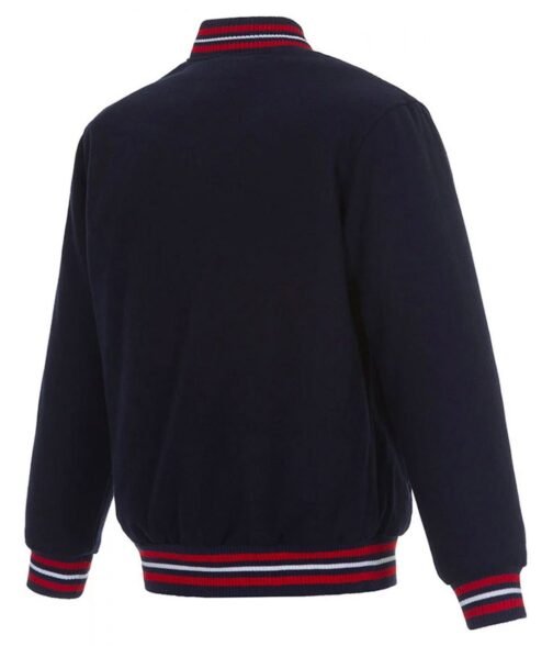 Washington Nationals Letterman Wool Navy Jacket - Image 2