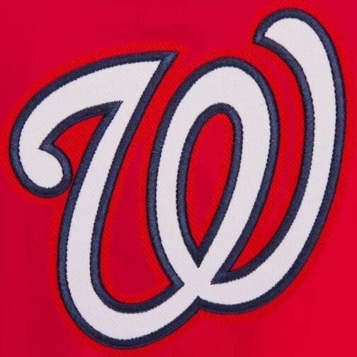 Washington Nationals Bomber Nylon Jacket - Image 7