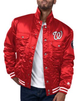 Washington Nationals Red Tab Trucker Jacket