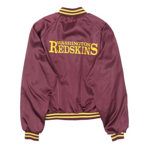 Washington Redskins 1990’s Bomber Maroon Jacket - Image 2