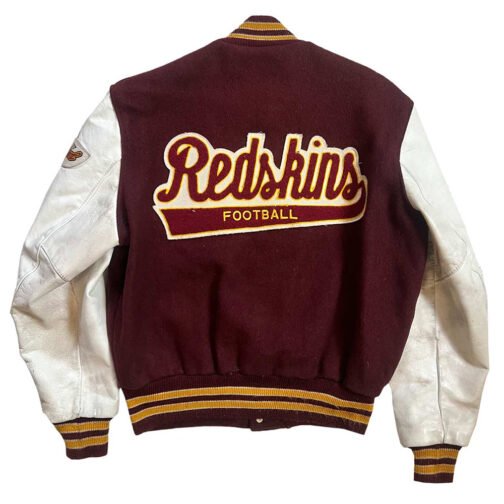 Washington Redskins 80’s Letterman Jacket - Image 2