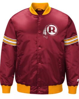 Washington Redskins Draft Pick Satin Jacket
