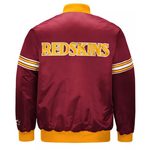 Washington Redskins Draft Pick Satin Jacket - Image 2