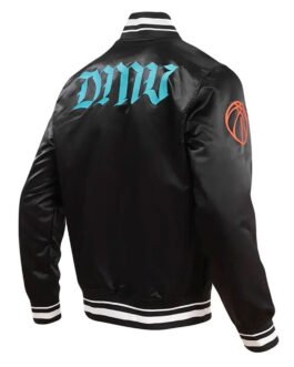 Washington Wizards 2023/24 City Edition Black Satin Jacket