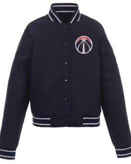 Washington Wizards Black Poly Twill Jacket
