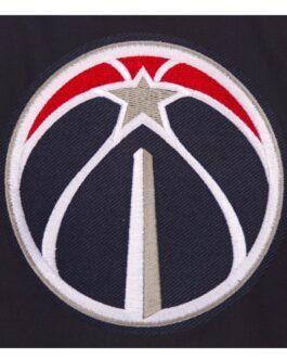 Cotton Washington Wizards Blue Jacket