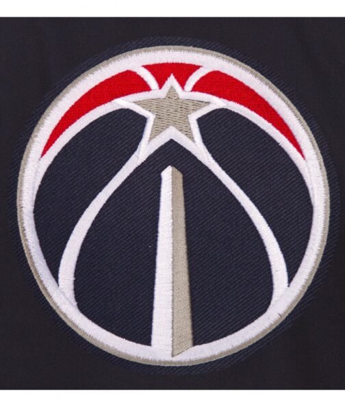 Cotton Washington Wizards Blue Jacket - Image 2