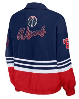 Washington Wizards Throwback Windbreaker Jacket