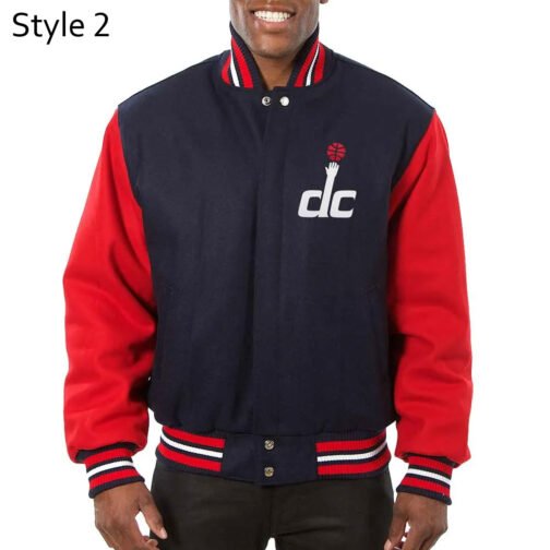 Washington Wizards Varsity Jacket - Image 2