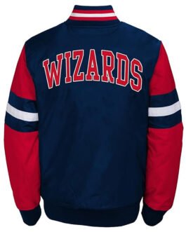 Washington Wizards Youth Legendary Varsity Jacket