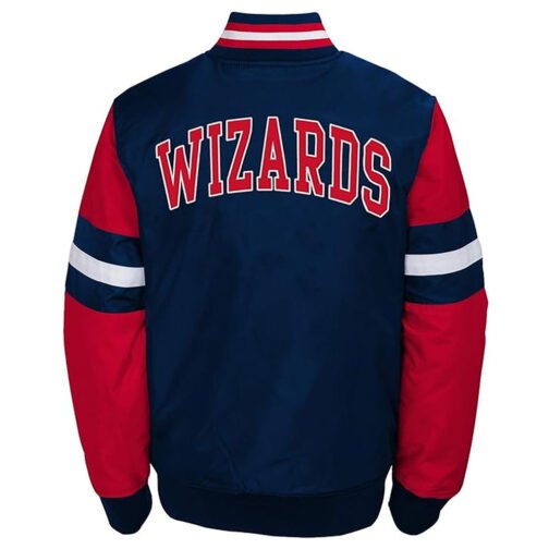 Washington Wizards Youth Legendary Varsity Jacket - Image 2
