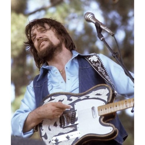 Waylon Jennings Cowboy Vest - Image 5