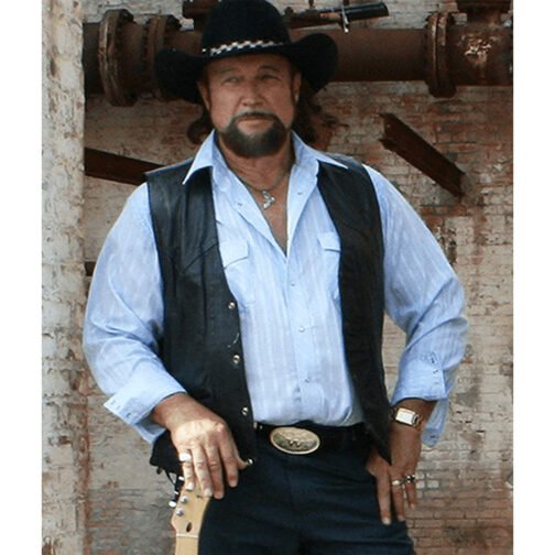 Waylon Jennings Cowboy Vest - Image 4