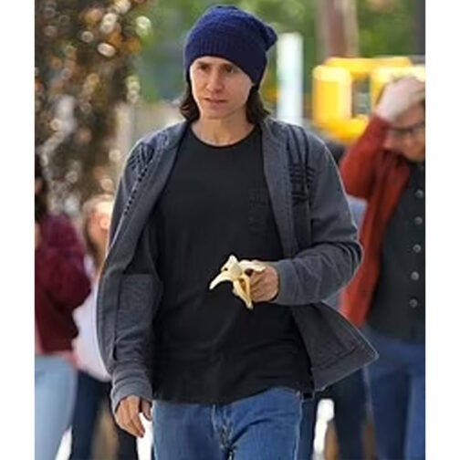 Adam Neumann Wecrashed Fleece Gray Jacket - Image 17