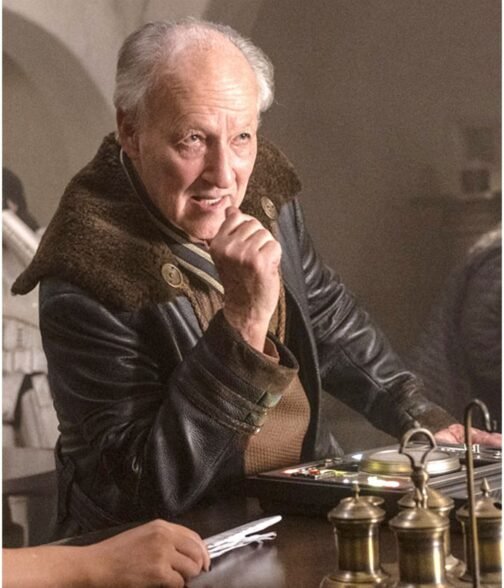 Werner Herzog The Mandalorian Leather Coat - Image 5