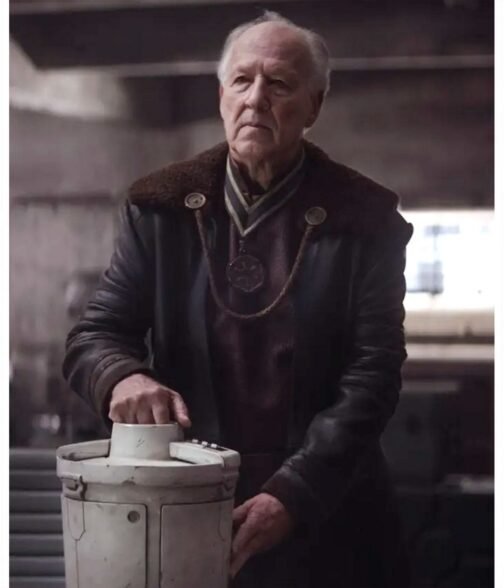 Werner Herzog The Mandalorian Leather Coat - Image 3