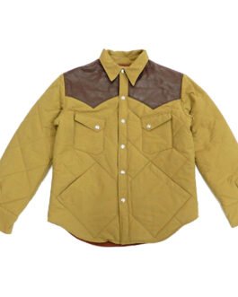 Yoke Quilted Western Jacket
