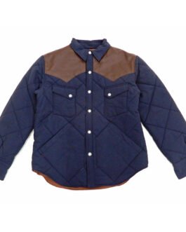 Yoke Quilted Western Jacket