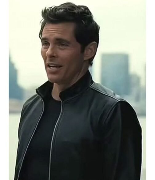Westworld S04 James Marsden Black Leather Jacket - Image 14