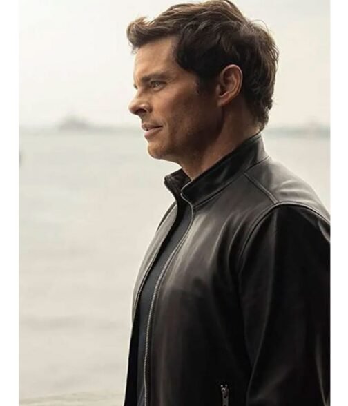 Westworld S04 James Marsden Black Leather Jacket - Image 12
