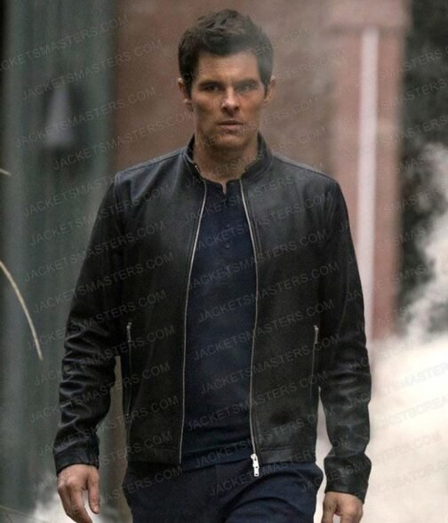 Westworld S04 James Marsden Black Leather Jacket - Image 4