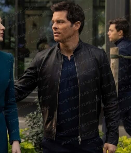 Westworld S04 James Marsden Black Leather Jacket - Image 9