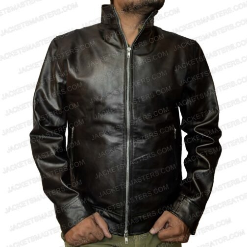 Westworld S04 James Marsden Black Leather Jacket - Image 5