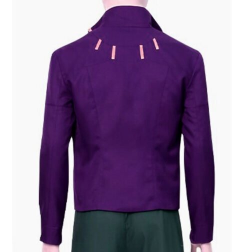 Chadwick Boseman What If Purple Cotton Jacket - Image 3