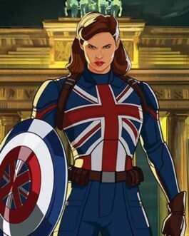 Captain Peggy Carter What If Leather Jacket