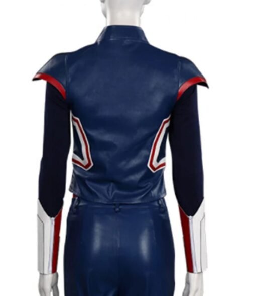 Captain Peggy Carter What If Leather Jacket - Image 3