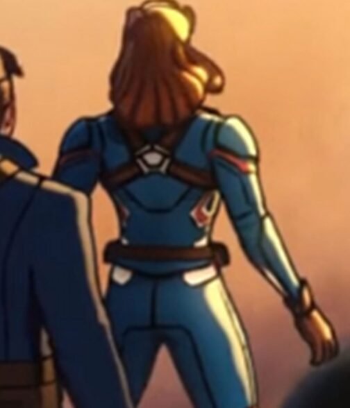 Captain Peggy Carter What If Leather Jacket - Image 7