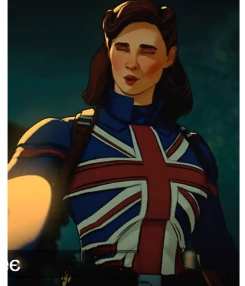 Captain Peggy Carter What If Leather Jacket - Image 5