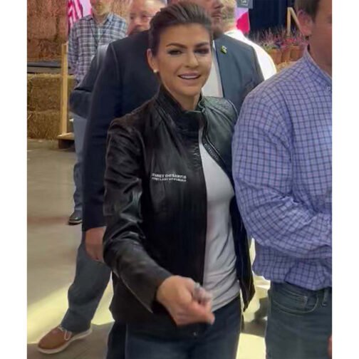 Where Woke Goes to Die Casey Desantis Leather Jacket - Image 7