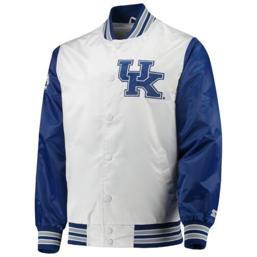 The Legend Kentucky Wildcats White and Blue Jacket