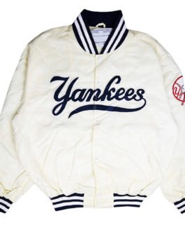 New York Yankees 90s White Jacket