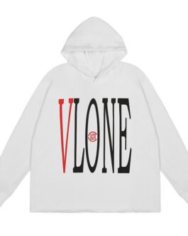 Vlone Clot Staple White Hoodie