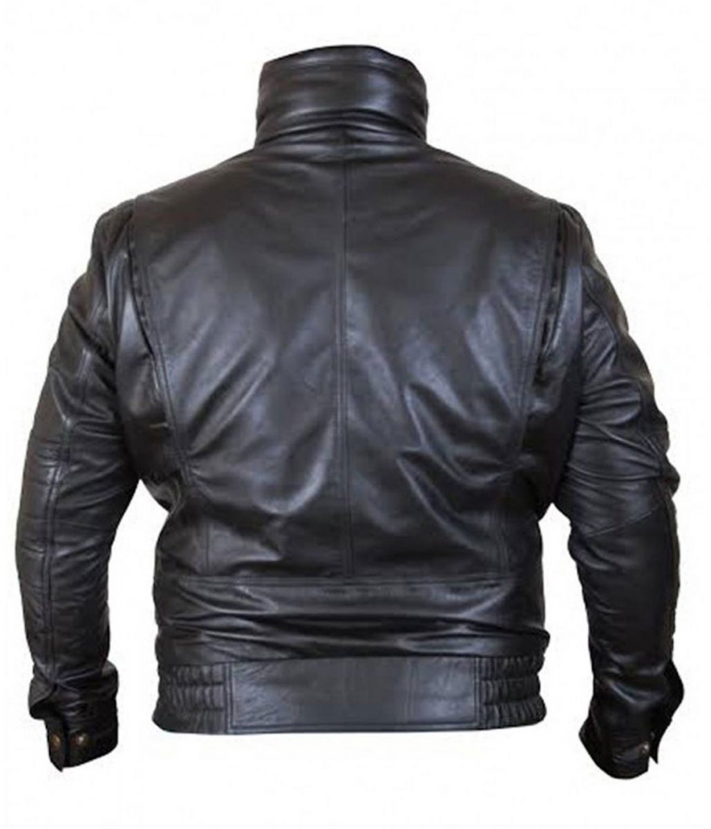 Johnny Depp Black Mass Leather Jacket - Image 2