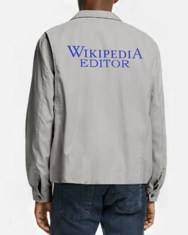Wikipedia Editor Gray Jacket