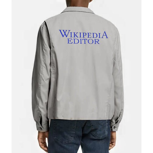 Wikipedia Editor Gray Jacket - Image 2