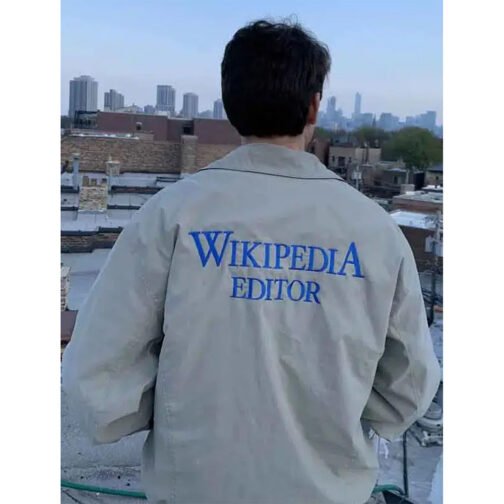 Wikipedia Editor Gray Jacket - Image 4