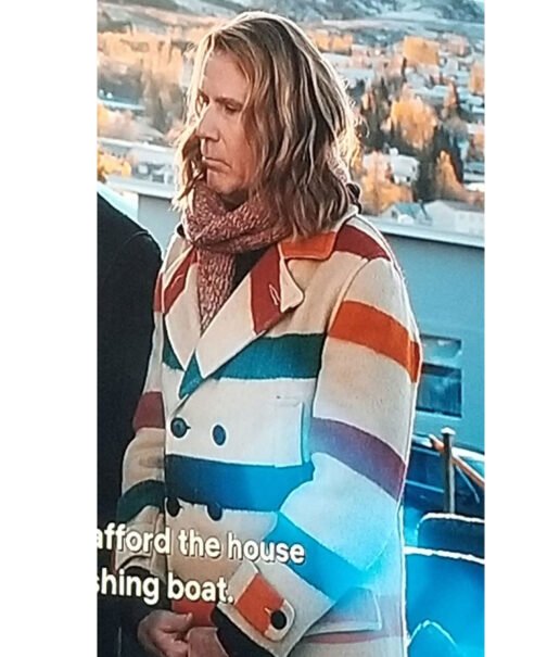Eurovision Song Contest Will Ferrell Peacoat - Image 5